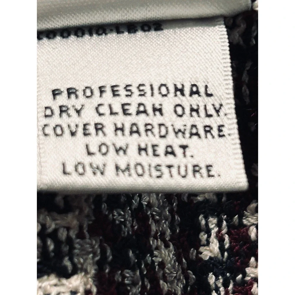 St John Sport‎ Womens Medium Regatta Tweed Knit Cardigan